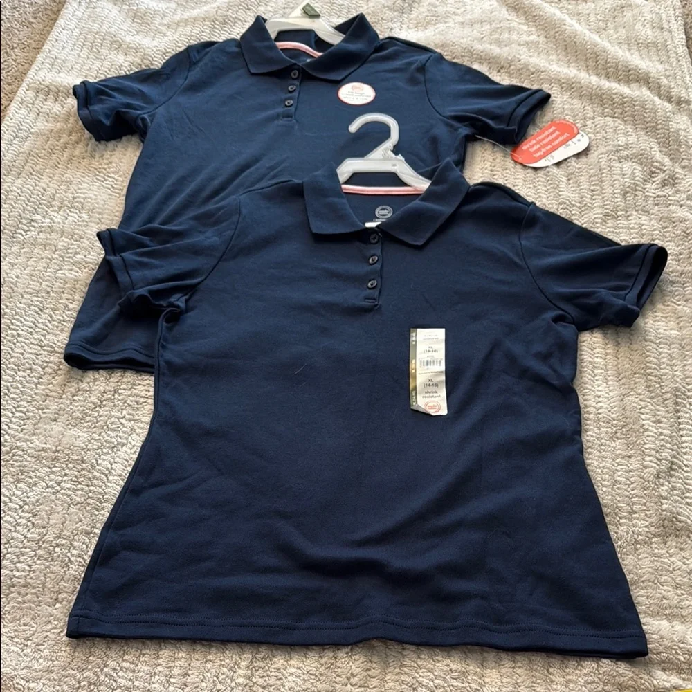 Wonder Nation Blue Polo Shirt Classic Design - Picture 1 of 10